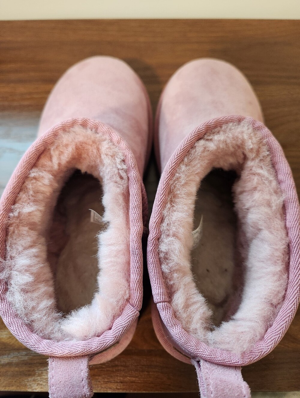UGG Classic Ultra Mini Boots In Dusty Orchid Size 7 - Picture 13 of 14